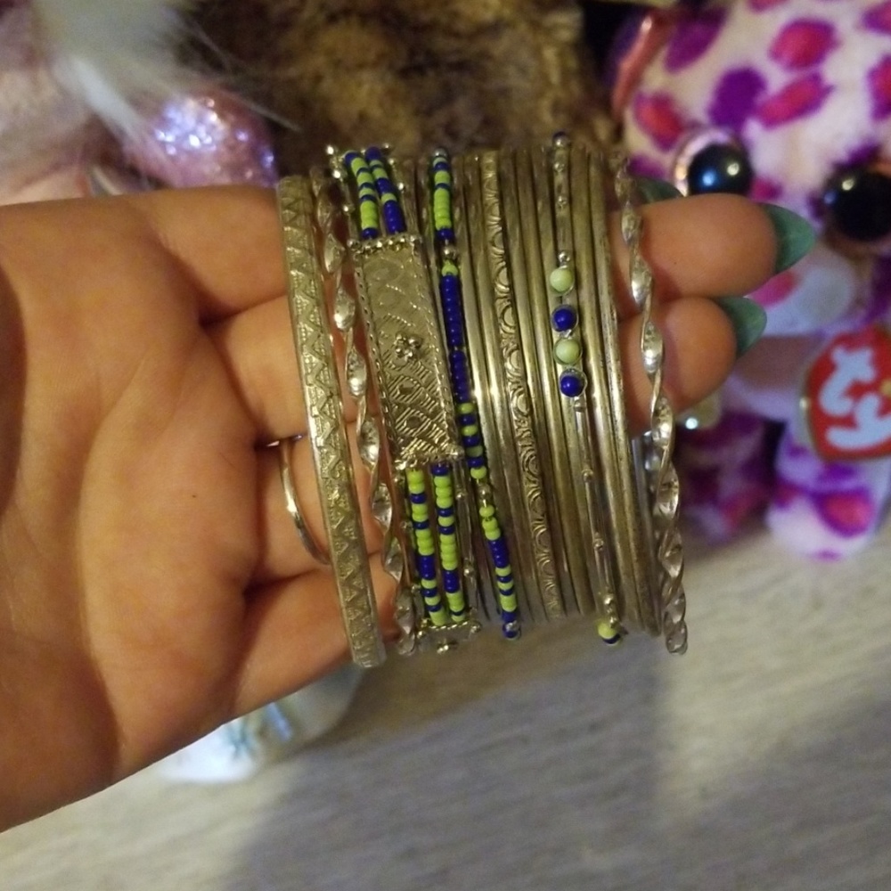 Set of Charming Charlie bracelets